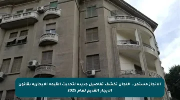 الإنجاز مستمر.. اللجان تكشف تفاصيل جديدة لتحديث القيمة الإيجارية بقانون الإيجار القديم لعام 2025